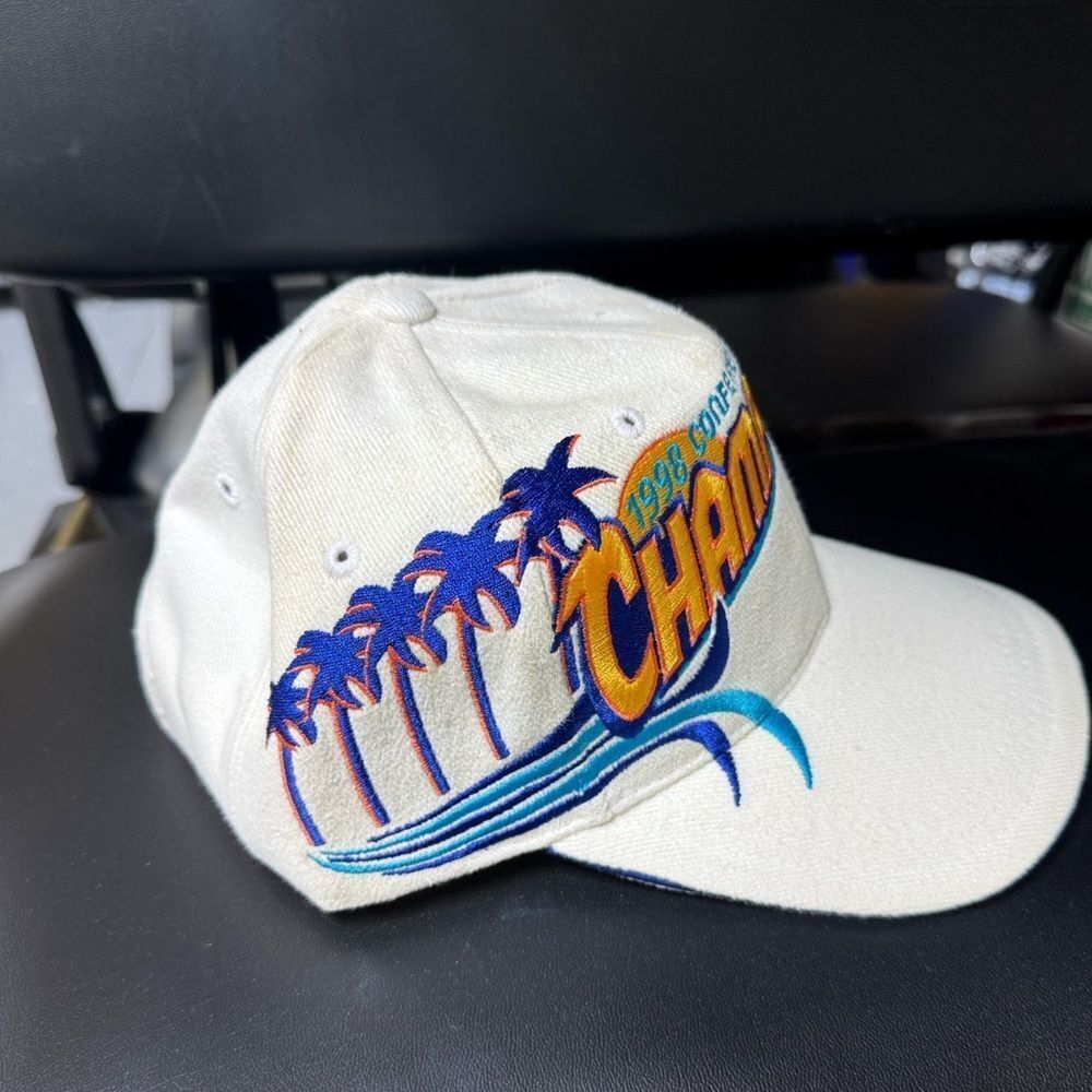Vintage 1998 Atlanta Falcons NFC Champions Hat | Miami Bound Super Bowl XXXIII |